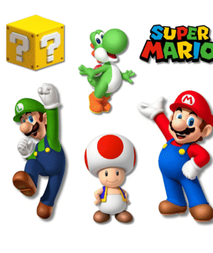 Figura Coroplast Mario Bros