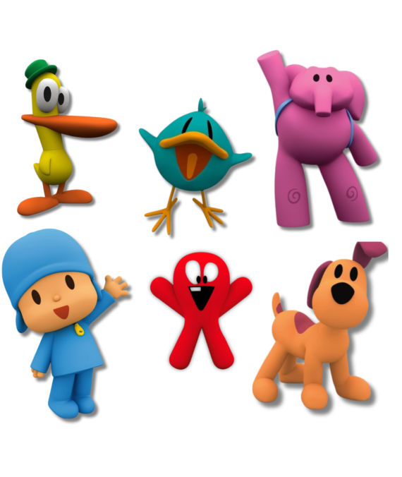Figura de Coroplast Pocoyo