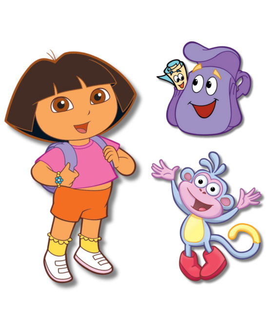 Figura Coroplast Dora La Exploradora