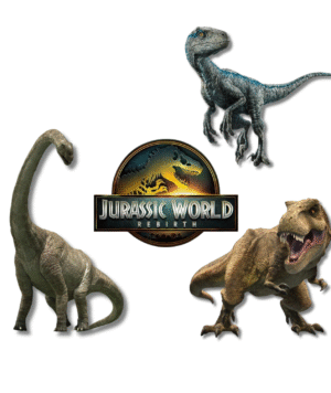 Figura de Coroplast Jurassic Park Renacer