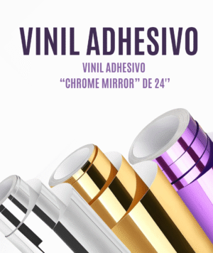 Vinil Adhesivo Chrome Mirror