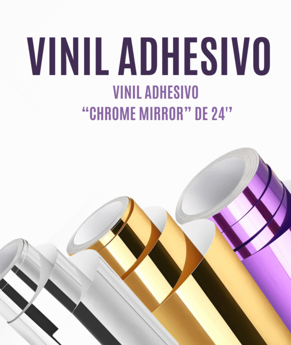Vinil Adhesivo Chrome Mirror