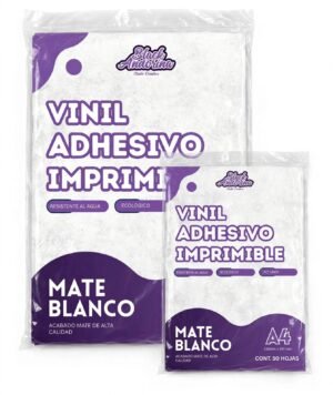 Vinil Adhesivo Imprimible Mate A4