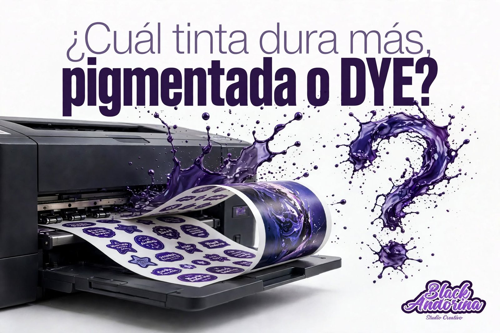 Blog de Blackandorina Studio acerca de Cual Tinta dura mas, pigmentada o DYE?
